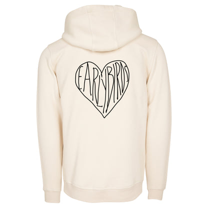 Unisex FLUFFY Edition 💭 NVR2RLY Hoodie sand HEART