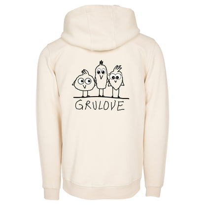 Unisex FLUFFY Edition 💭 NVR2RLY Hoodie sand GRULOVE