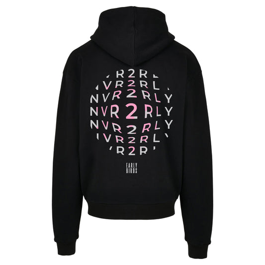 Unisex NVR2RLY heavy oversized Hoodie schwarz