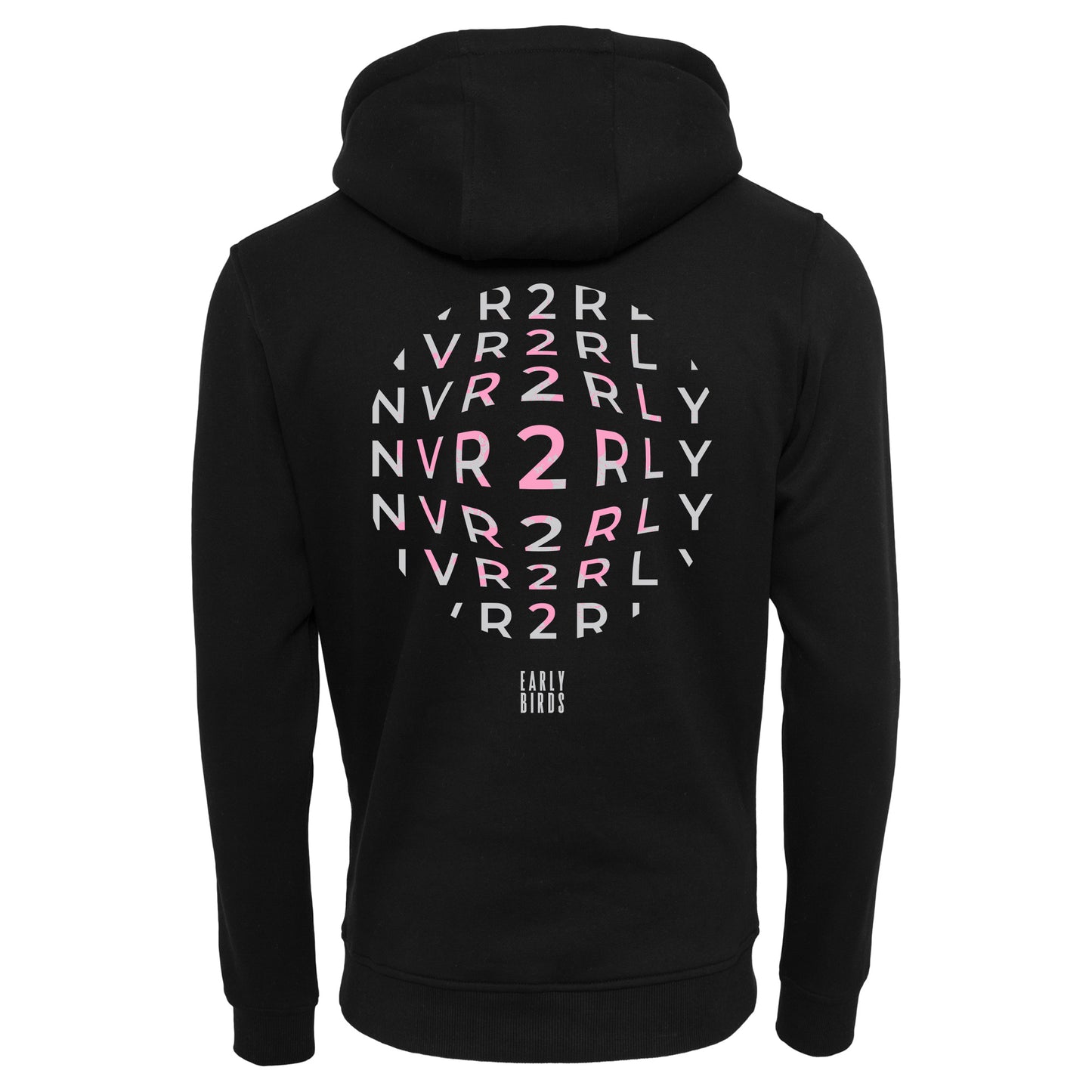 Unisex FLUFFY Edition 💭 NVR2RLY Hoodie schwarz