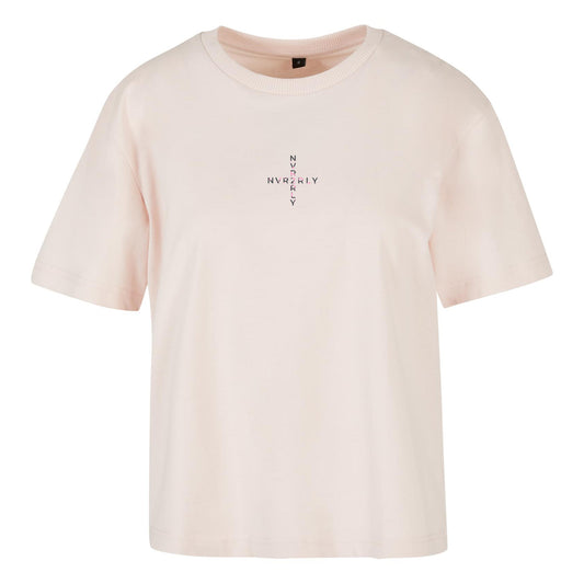 Damen NVR2RLY Lifestyle Shirt peach pink